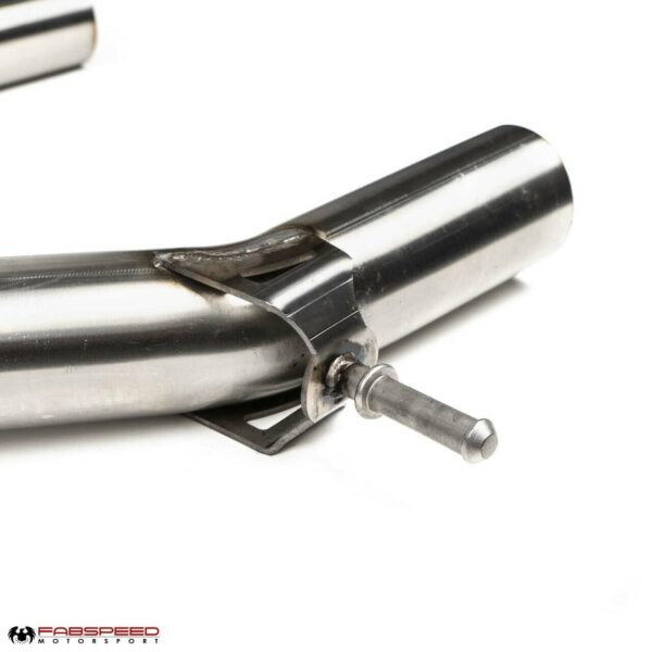 Fabspeed Porsche 970 Panamera Turbo / Turbo S Resonator Bypass X-Pipe (2010-2016) - Image 4