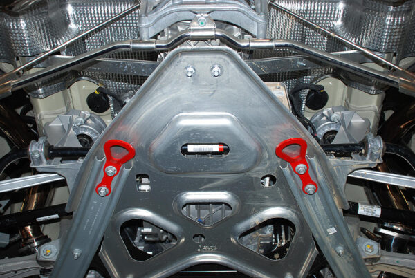 Fabspeed Porsche 981 Boxster/Cayman Rear Tie Downs - Image 4