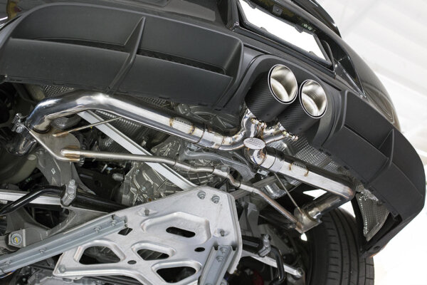 Fabspeed Porsche 981 Cayman GT4 Lightweight Competition Exhaust System - Image 2