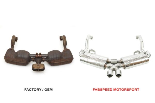Fabspeed Porsche 987 Boxster / Cayman Maxflo Performance Exhaust System (2005-2008) - Image 7