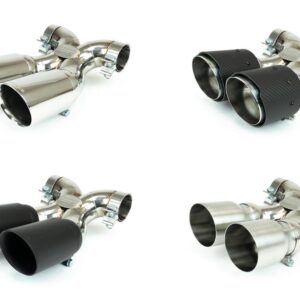 Fabspeed Porsche 987 Boxster / Cayman Maxflo True X-Pipe with Dual Tips (2005-2008)