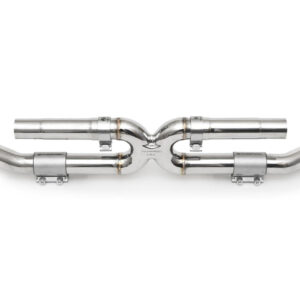 Fabspeed Porsche 991 Carrera Center Muffler Bypass X-Pipe (Non-Valved Exhaust)(2012-2016)