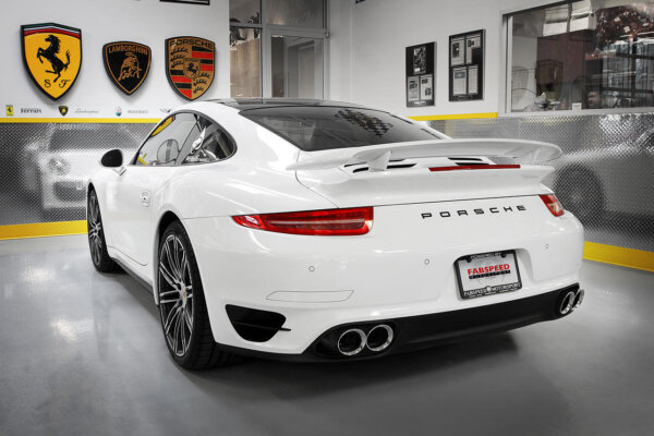 Fabspeed Porsche 991 Turbo / Turbo S Valvetronic Supersport  X-Pipe Exhaust System (2013-2016) - Image 8