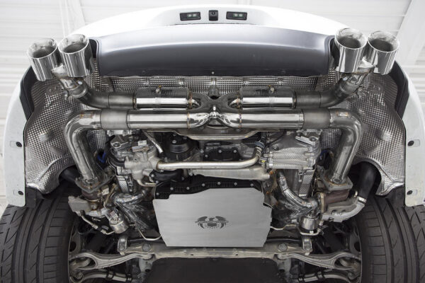 Fabspeed Porsche 991.2 Carrera Center Muffler Bypass X-Pipe (for Base) (2017-2019) - Image 6