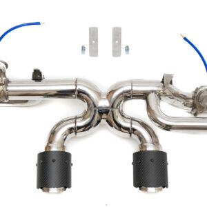 Fabspeed Porsche 991.2 Carrera Valvetronic Center Muffler Bypass X-Pipe (PSE Only)
