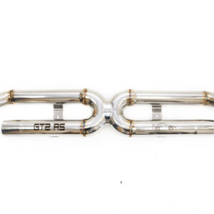 Fabspeed Porsche 991.2 GT2 RS Center Muffler Bypass X-Pipe (2018+)