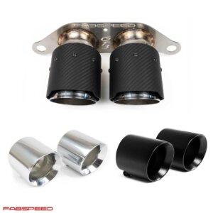 Fabspeed Porsche 991.2 GT3 / GT3 RS Deluxe Dual Style Tips (2017-2019)