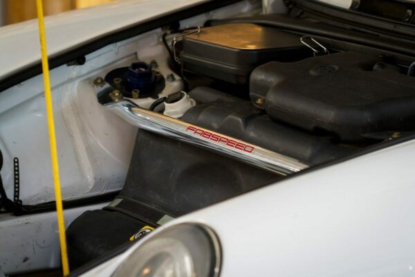 Fabspeed Porsche 993 Carrera GT2 EVO Front Strut Bar (1994-1998) - Image 3