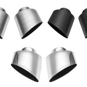 Fabspeed Porsche 993 Carrera Single Wall Oval Bolt-On Tips 993 (1994-1998)
