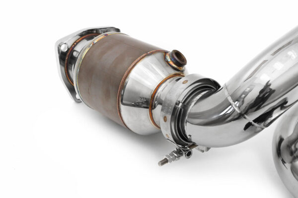 Fabspeed Porsche 996 Turbo Supersport 70mm X-Pipe Exhaust System (2000-2005) - Image 3