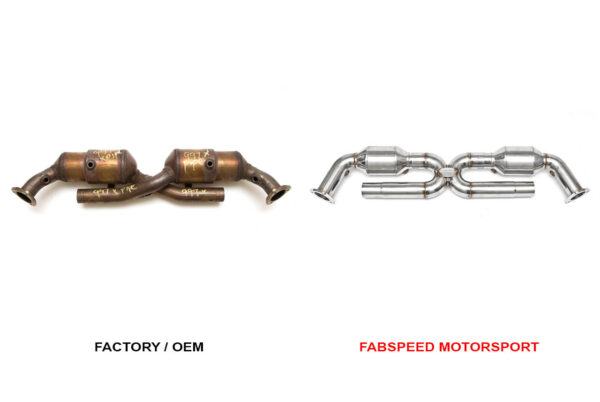 Fabspeed Porsche 997 Carrera Sport Cat X-Pipe (2005-2008) - Image 3