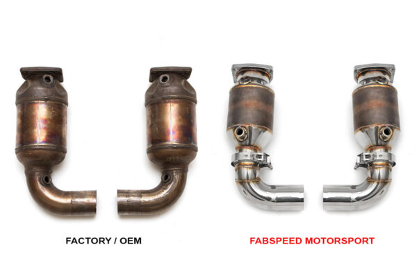 Fabspeed Porsche 997 GT2 Sport Catalytic Converters (2008-2009) - Image 2