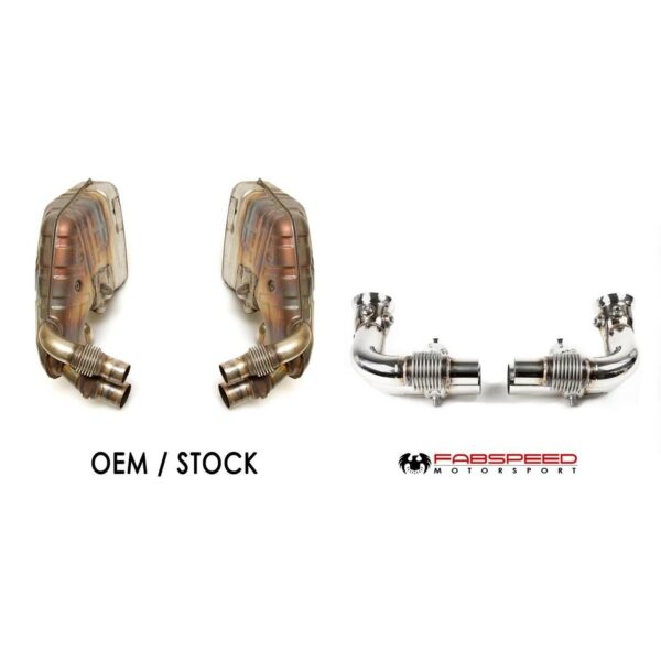 Fabspeed Porsche 997.2 GT3 / GT3 RS Long Tube Competition Race Header System (2010-2011) - Image 3