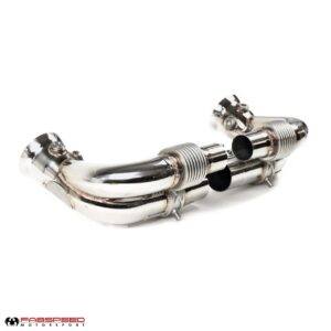 Fabspeed Porsche 997.2 GT3 / GT3 RS Side Muffler Bypass Pipes (2010-2011)