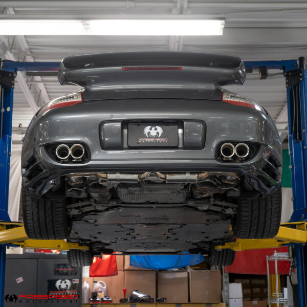 Fabspeed Porsche 997.2 Turbo / Turbo S Valvetronic Supersport X-Pipe Exhaust System (2010-2012) - Image 11