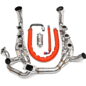Fabspeed Porsche C2 Turbo,  964 Turbo 965 Sport Headers with Heat (1990-1994)