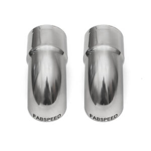 Fabspeed Porsche Competition Slip-On Turndown Tips (2.375" / 60.3 mm ID) - Fabspeed Exhausts Only