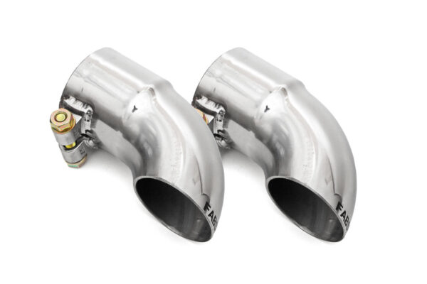 Fabspeed Porsche Competition Slip-On Turndown Tips (2.50"/63.5mm ID) - Fabspeed Exhausts Only - Image 2