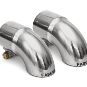 Fabspeed Porsche Competition Slip-On Turndown Tips (2.50"/63.5mm ID) - Fabspeed Exhausts Only