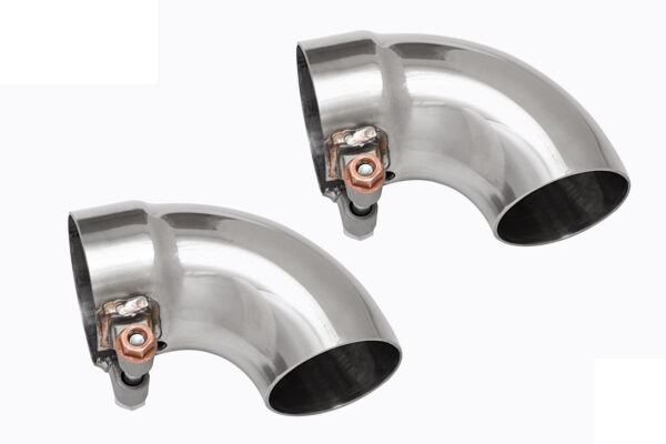 Fabspeed Porsche Competition Slip-On Turndown Tips (2.50"/63.5mm ID) - Fabspeed Exhausts Only - Image 6