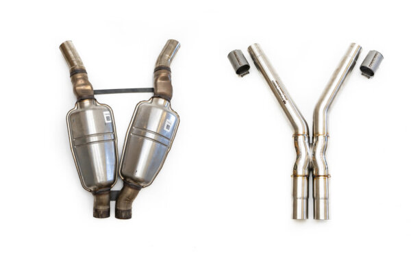Fabspeed Porsche E3 Cayenne S 2.9L Turbo Valvetronic Exhaust System - Image 5