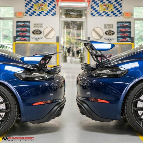 Fabspeed Porsche GT4 Wing Risers - Image 6