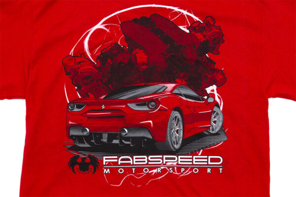 Fabspeed Motorsport T-Shirt - Ferrari 488 - Image 2