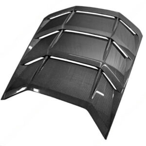 Carbon Fiber Rear Louvered Engine Lid Cover - Lamborghini Huracan LP-610