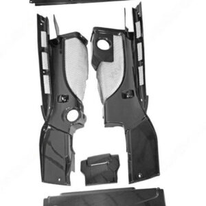 Carbon Fiber Coupe 5 Piece Engine Bay Panel Set - Audi R8 Coupe (V10) 2007-2013