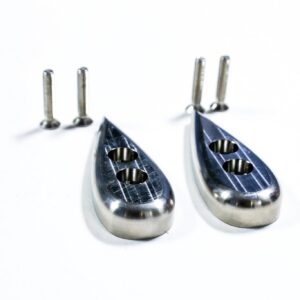Titanium Anti-Skid pucks for Dundon Valkyrie Splitter
