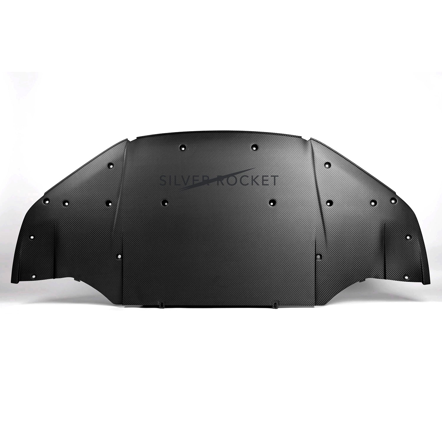 SilverRocket Dry Carbon Fiber Ultra Downforce Front AeroShield