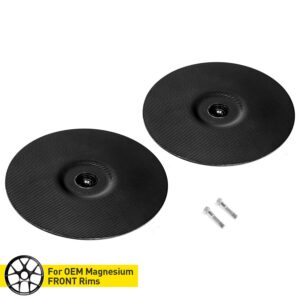 SilverRocket Dry Carbon Fiber R-HR Aerodisc (OEM Magnesium Front Rims)