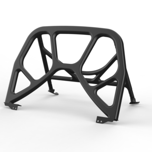 SilverRocket Seamless Dry Carbon Fiber Roll Cage for Porsche 992 GT3