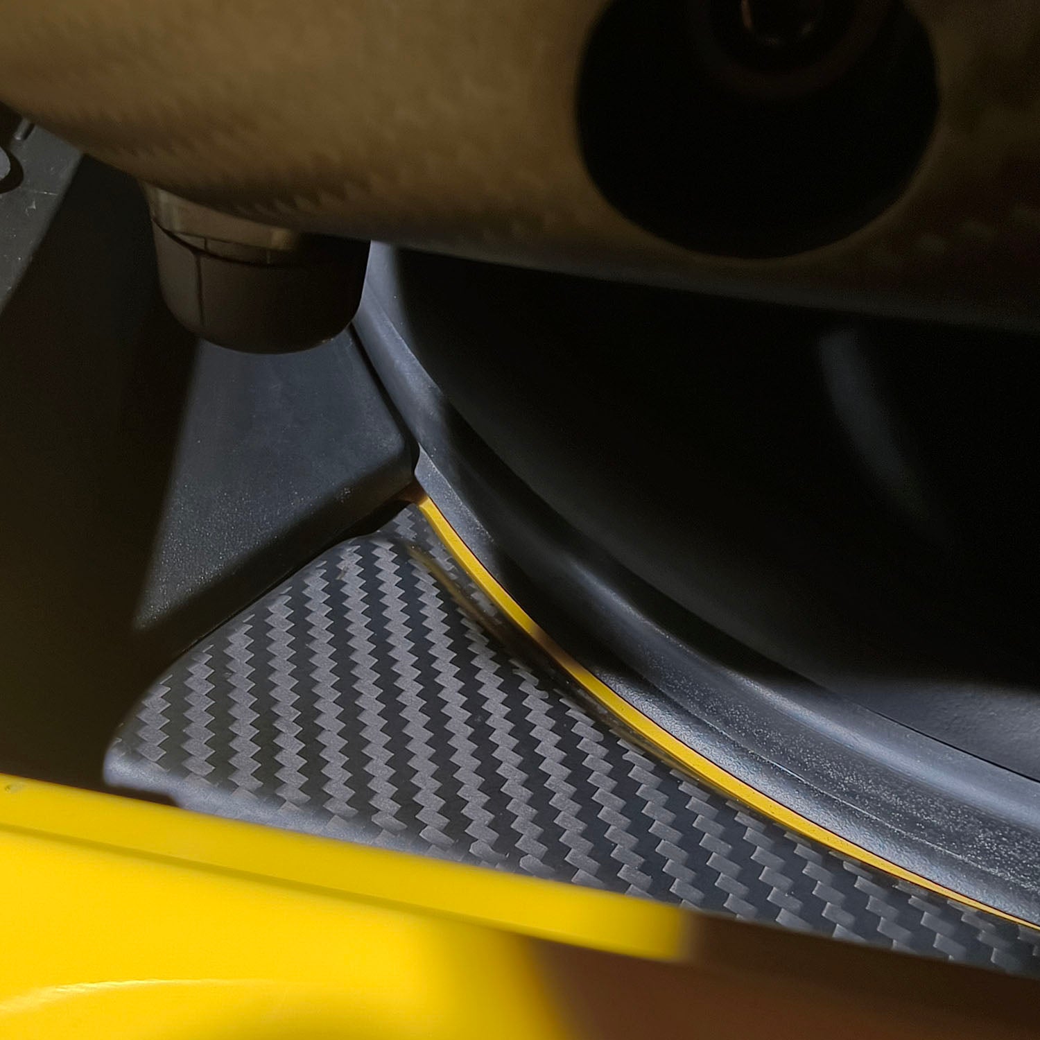 SilverRocket Dry Carbon Fiber Wing Support Reinforcement Plate - Image 2